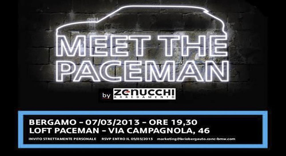 Aperitivo di presentazione della nuova MINI PACEMAN by Zenucchi